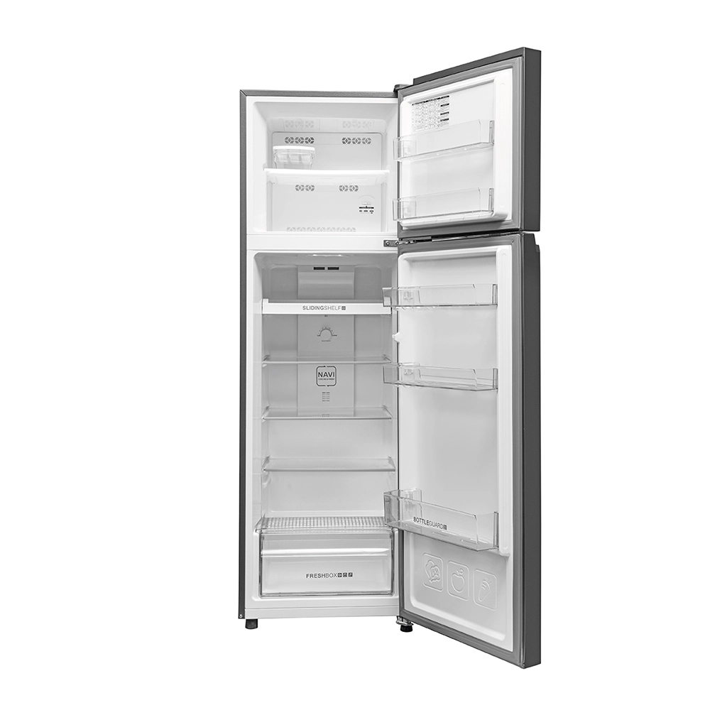 Haier 268L 2 Star Nickel Steel Double Door Refrigerator